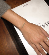 Engraved Bar Bracelet