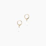 Alina Pearl Hoops