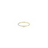 Gold Filled CZ Stacking Rings
