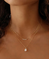 Dotted Pearl Necklace