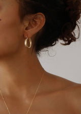 Gold Filled Tube Hoops