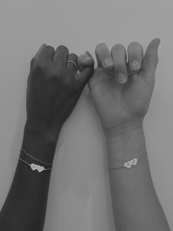 Two Hearts Bracelet