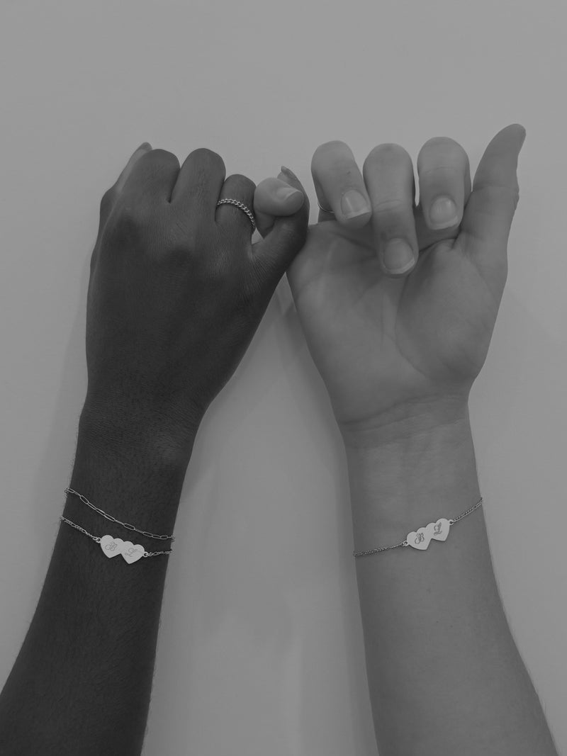 Two Hearts Bracelet