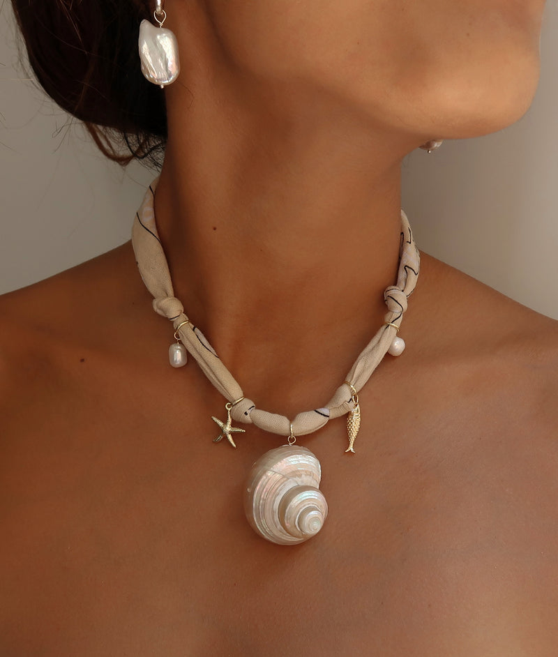 Bandana Charm Necklace