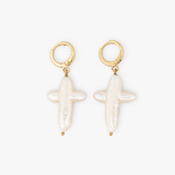 Elle Cross Hoops