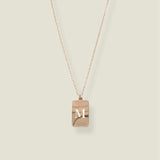 Initial Necklace: Classic Font