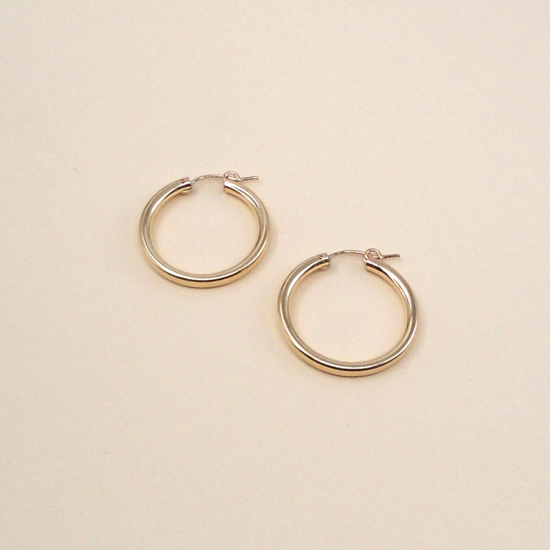 Gold Filled Ava Hoops