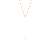 Dainty Pearl Lariat