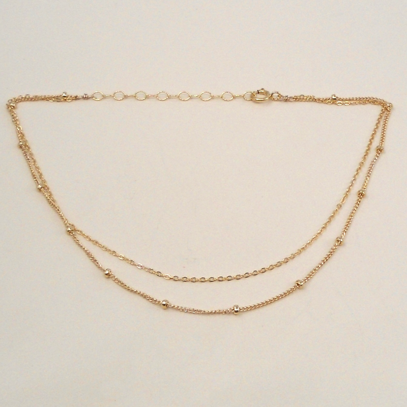 Double Strand Anklet