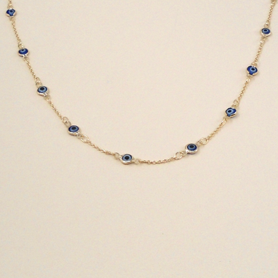 Eye Chain Necklace