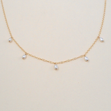 Five Pearl Necklace