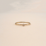 Gold Filled CZ Stacking Rings