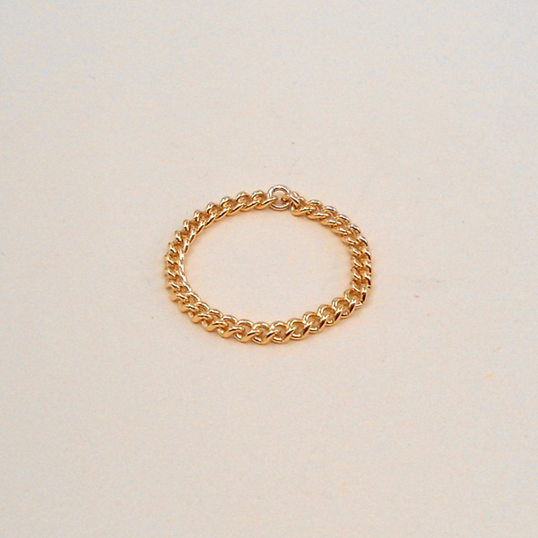 The Lo Gold Filled Chain Ring