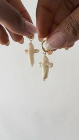 Elle Cross Hoops