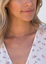 Heart Outline Necklace