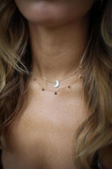 Opalite Moon Necklace